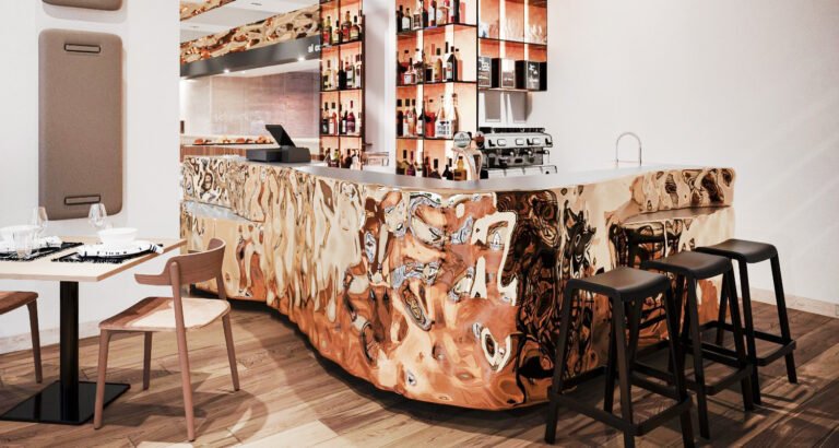 STAINLESS-STEEL-COUNTER