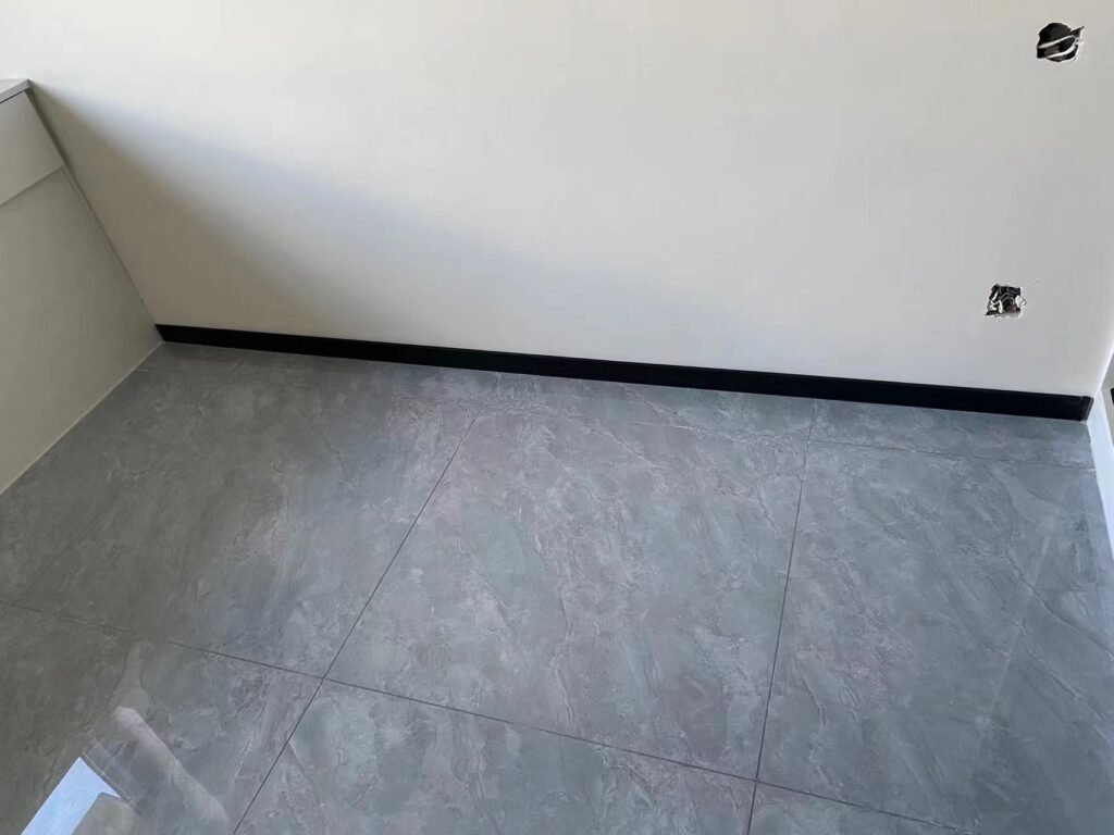 black metal tile edging