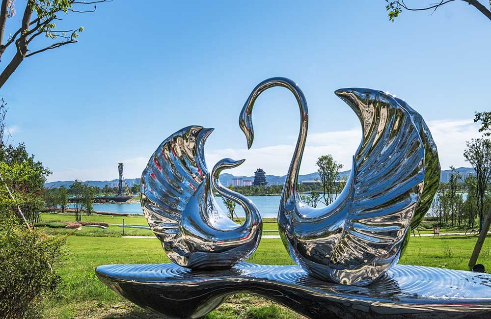 Stainless steel sculptures