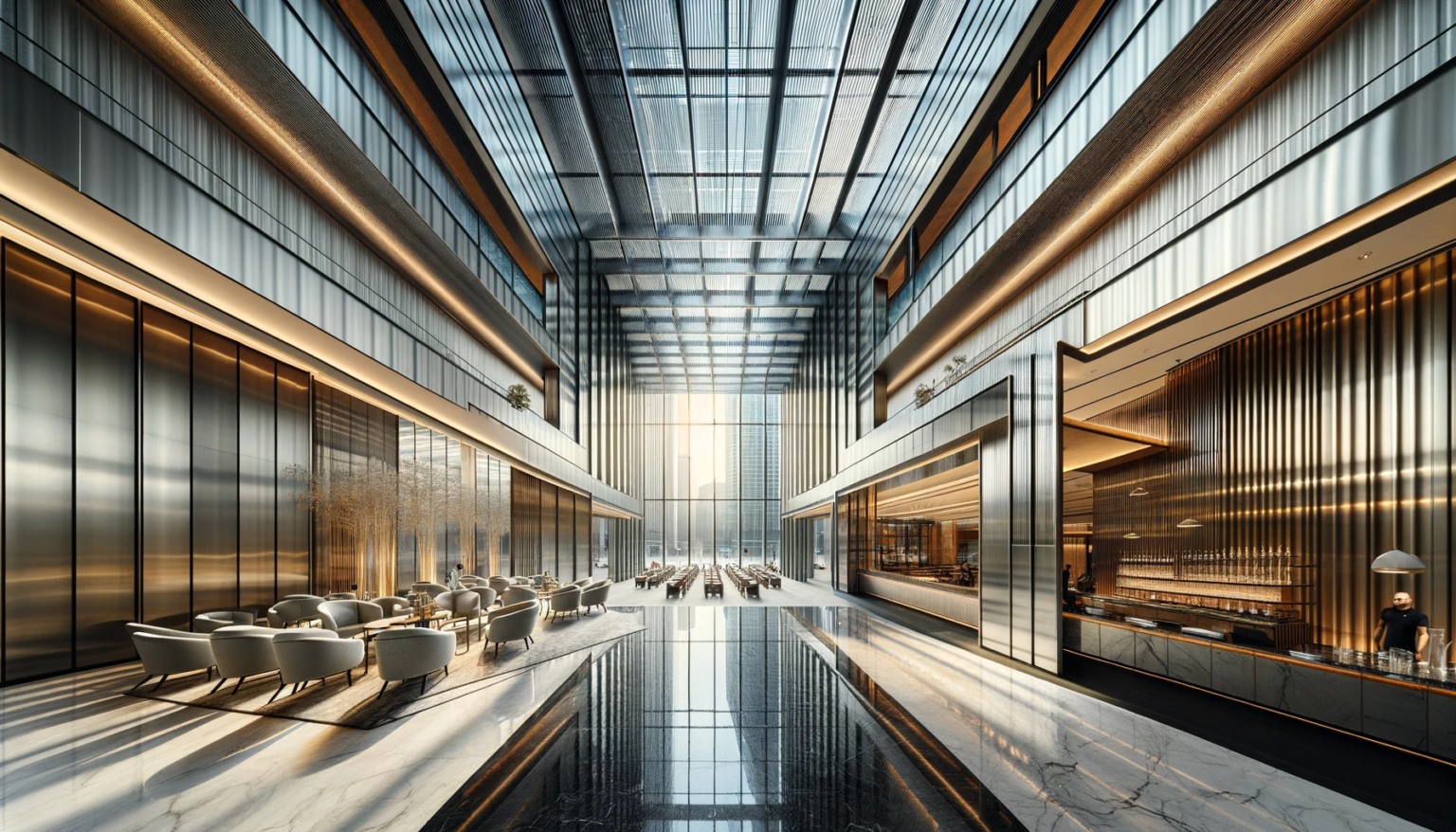 Creating a Statement with Stainless Steel Curtain Wall | JYF-Metal