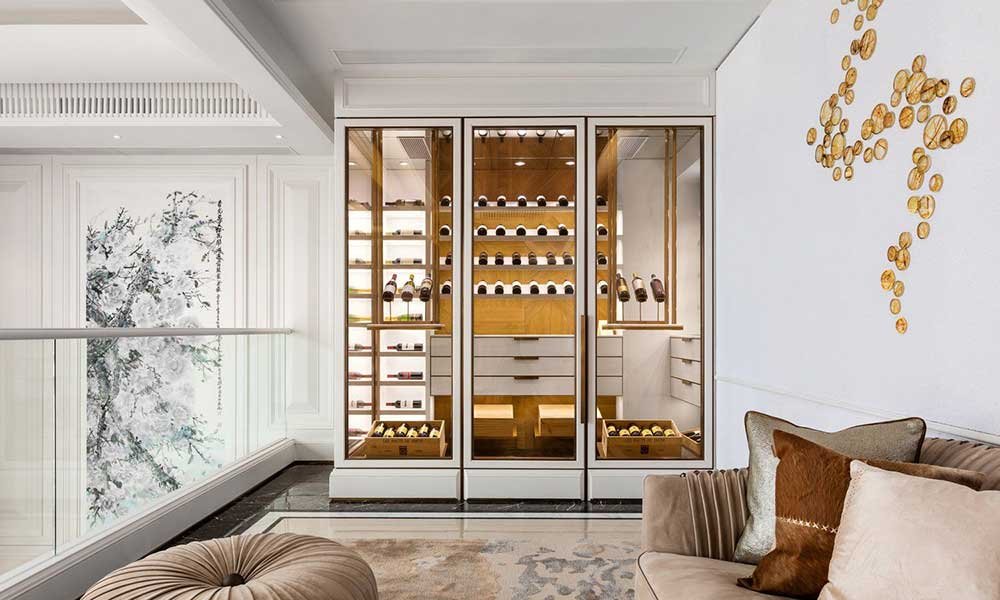 Stainless Steel Wine Cabinets (4)