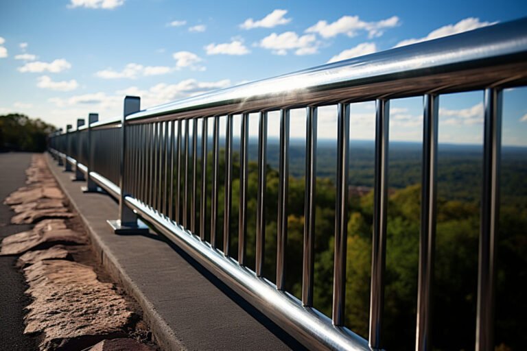 Stainless steel columns (5)