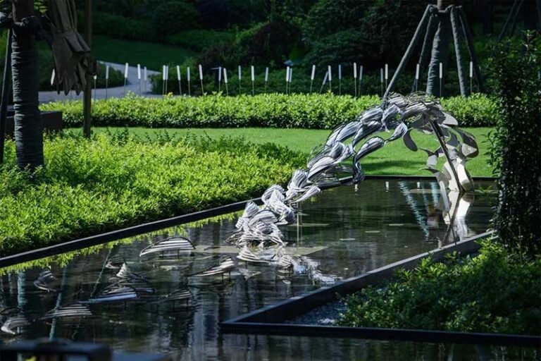 Stainless Steel Sculptures (3)