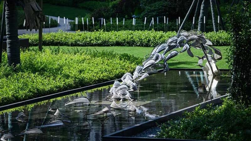 Stainless Steel Sculptures (3)