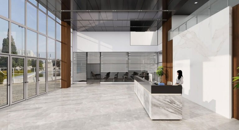 Stainless-steel-black-titanium-honeycomb-ceiling