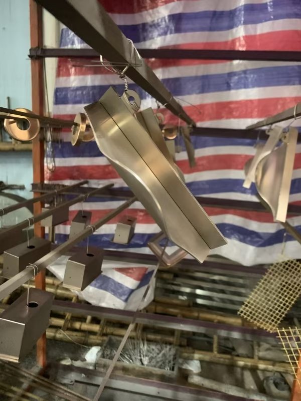 Bronze metal sheets (2)