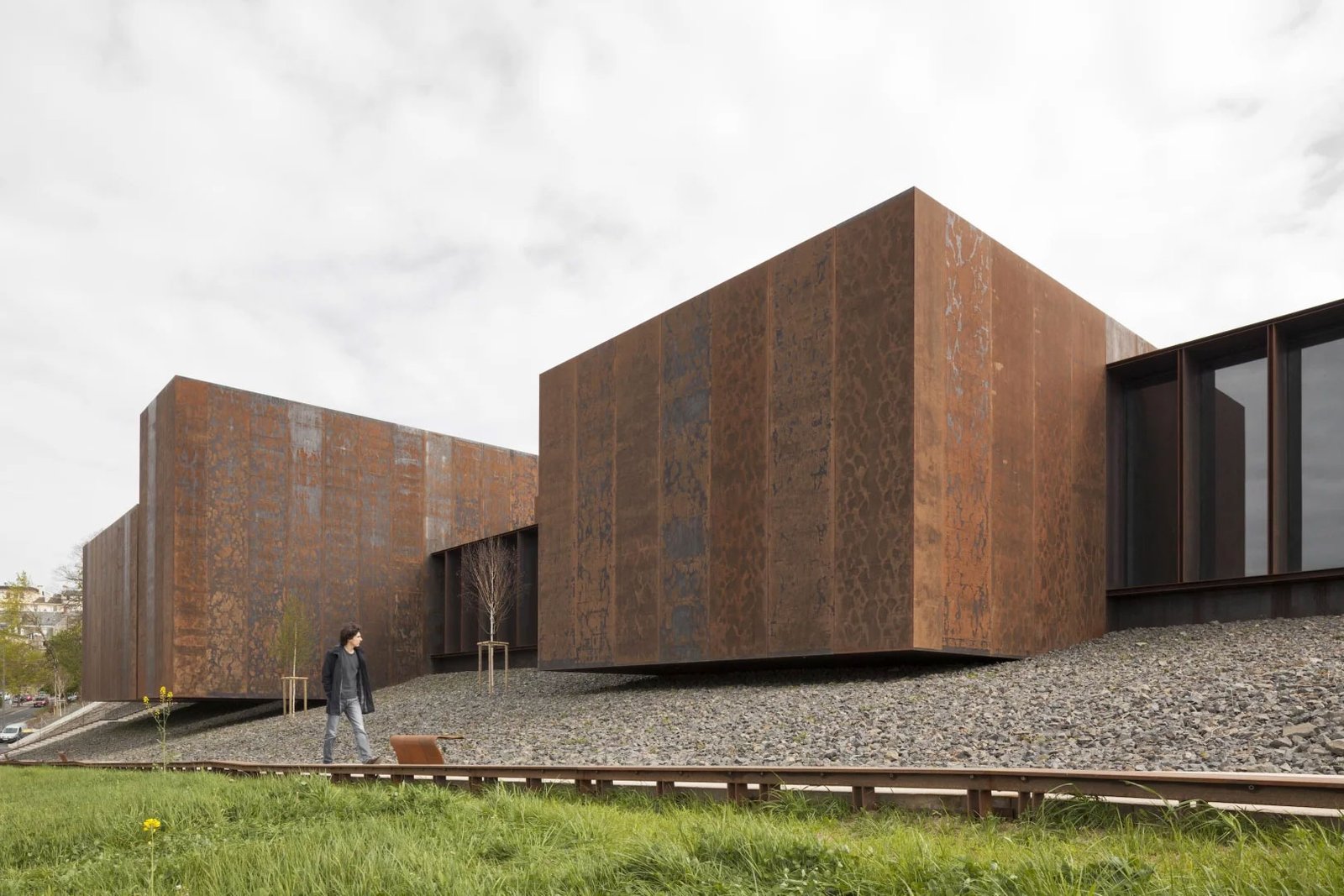 Corten facade