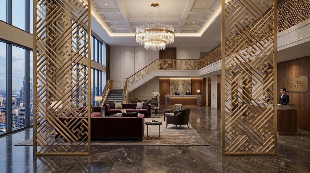 custom stainless steel decorative screen