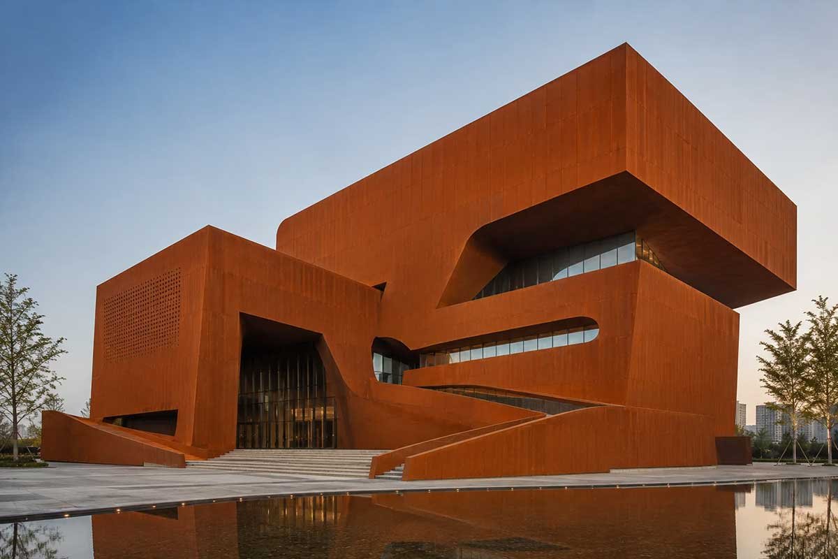 Corten-Steel-Facades