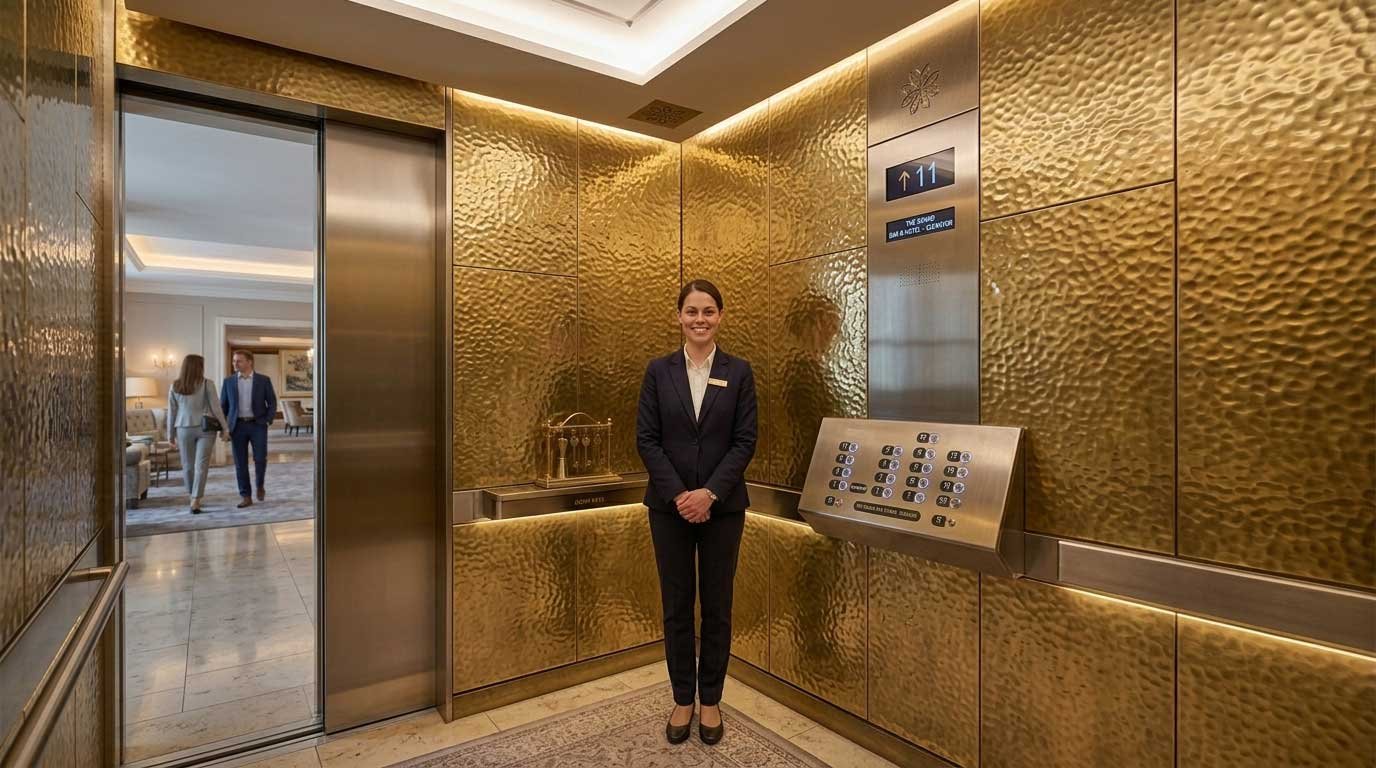 Hand-Hammered-Metal-Elevator