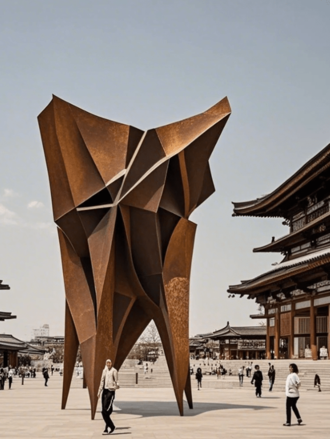 Bronze sculpture