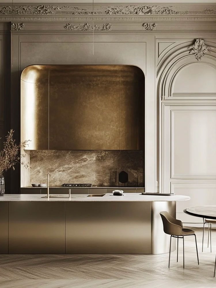 Stainless-Steel-gold-Kitchen-Panels