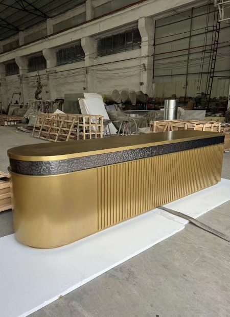 Stainless steel bar counter (1)
