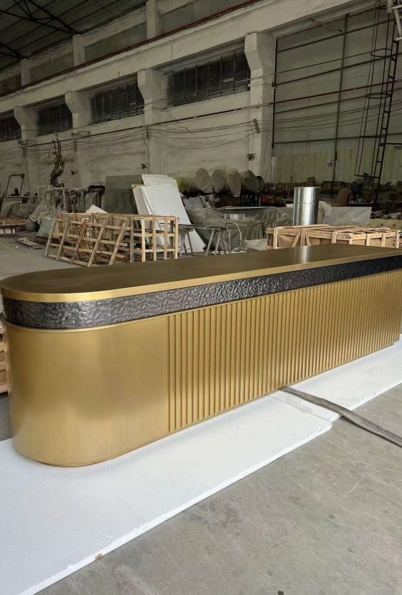 Stainless steel bar counter (1)